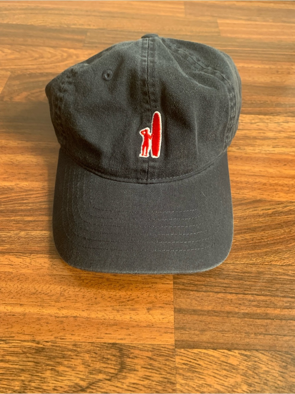 Johnnie-O Topper Baseball Cap Men's OSFA Navy Surfer Logo Adjustable Hat
